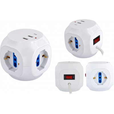 Cavo Di Rete Dritto Utp Cat.6E 20 Mt (Cv-Pu6Ccp-200-Gr)