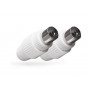 Ewent EC1916 cavo di alimentazione Bianco 1,8 m CEE7 16 Accoppiatore C7