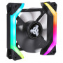 itek SPACE WIND Case per computer Ventilatore 12 cm Nero