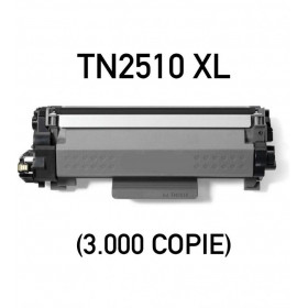 Toner Compatibile Brother Tn2510 Xl 3K Con Chip Toner Compatibile Brother Tn2510 Xl 3K Con Chip