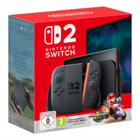 Nintendo Switch 2 + Mario Kart World console da gioco portatile 20,1 cm (7.9") 256 GB Touch screen Wi-Fi Nero