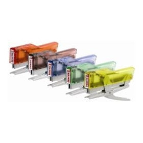 Cucitrice A Pinza 590 - Punto 6/4-6/6 - Fun Verde Trasparente Bianco Zenith Plier Stapler 590 Fun