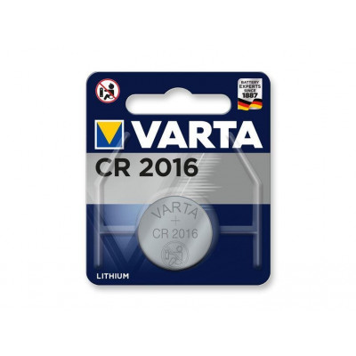 Batteria Bottone Cr2016 3V Litio - 1Pz