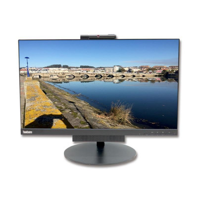 Pc Thinkcentre Tiny In One 24" Intel Core I5-6 Gen. 4Gb 128Gb Ssd Windows Coa - Ricondizionato - Gar. 6 Mesi
