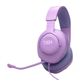 Cuffia Gaming Con Microfono Quantum 100 Viola (Jblqtum100M2Pur) JBL Quantum 100M2 Auricolare Cablato A Padiglione Gaming Viola
