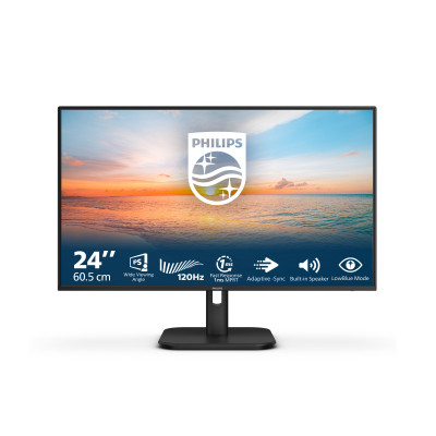 Philips Serie 1000 24E1N1200A 00 Monitor PC 60,5 cm (23.8") 1920 x 1080 Pixel Full HD LCD Nero