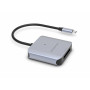 Conceptronic BIAN08G lettore di schede USB 3.2 Gen 2 Type-C Grigio