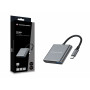 Conceptronic DONN18G replicatore di porte e docking station per laptop Cablato USB 3.2 Gen 1 (3.1 Gen 1) Type-C Grigio