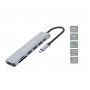 Conceptronic DONN19G replicatore di porte e docking station per laptop Cablato USB 3.2 Gen 1 (3.1 Gen 1) Type-C Grigio