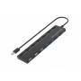 Conceptronic HUBBIES09BP hub di interfaccia USB 3.2 Gen 1 (3.1 Gen 1) Type-A 5000 Mbit s Nero