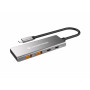 Conceptronic HUBBIES15G hub di interfaccia USB 3.2 Gen 2 (3.1 Gen 2) Type-C 10000 Mbit s Grigio