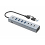 Conceptronic HUBBIES20G hub di interfaccia USB 3.2 Gen 1 (3.1 Gen 1) Type-C 5000 Mbit s Grigio