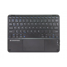 Conceptronic TOBIN01BES tastiera Universale Bluetooth QWERTY Spagnolo Nero
