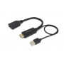 Equip 119039 cavo e adattatore video 0,15 m HDMI tipo A (Standard) DisplayPort Nero