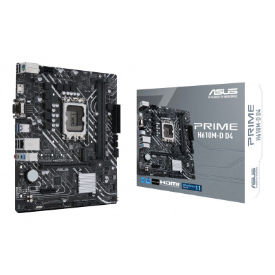 ASUS PRIME H610M-D D4 Intel H610 LGA 1700 micro ATX
