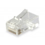 Equip 121144 cavo di collegamento RJ45 Trasparente