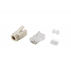 Equip 121176 cavo di collegamento RJ-45 Trasparente, Bianco