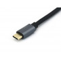 Equip 128353 Cavo USB 3.2 Gen 2 da C a C, M M, 0,5 m, PD100W , 4K 60Hz, 10Gbps, nero