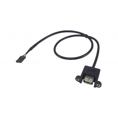 Equip 128820 Cavo interno da scheda madre USB 2.0 a 4 pin a USB-A femmina femmina