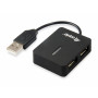Equip 128952 hub di interfaccia USB 2.0 480 Mbit s Nero