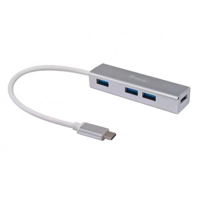 Equip 128958 hub di interfaccia USB 3.2 Gen 1 (3.1 Gen 1) Type-C 5000 Mbit s Argento