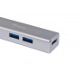 Equip 128958 hub di interfaccia USB 3.2 Gen 1 (3.1 Gen 1) Type-C 5000 Mbit s Argento