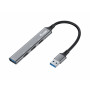 Equip 128960 hub di interfaccia USB 3.2 Gen 1 (3.1 Gen 1) Type-A 5000 Mbit s Nero, Grigio