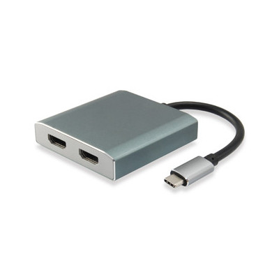 Equip 133464 adattatore grafico USB 4096 x 2160 Pixel Grigio