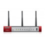 Zyxel USG20W-VPN-EU0101F router wireless Gigabit Ethernet Dual-band (2.4 GHz 5 GHz) Grigio, Rosso