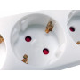 Equip 245551 prolunghe e multiple 1,5 m 3 presa(e) AC Interno Bianco