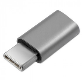 Qoltec Adapter USB-C 3.1 | Micro USB 2.0 | MHL | Aluminium