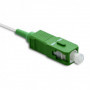 Qoltec Pigtail fiber optic SC/APC | Singlemode | 9/125 | G652D | 1.5m