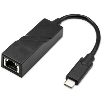 Qoltec Network Adapter USB-C 3.1 | RJ45 | Ethernet | 1000Mb/s | Aluminum