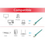 Equip 605646 cavo di rete Verde 10 m Cat6a S FTP (S-STP)