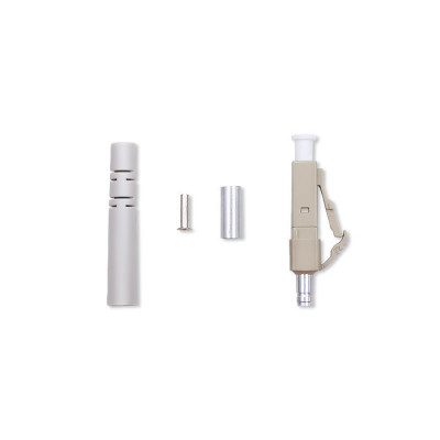 Qoltec LC fiber optic connector | Multimode | 3.0mm | Mounting set | 200pcs.