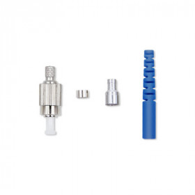 Qoltec FC/PC Fiber optic connector | Singlemode | 3.0mm | Mounting set | 200pcs.