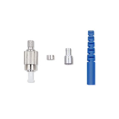 Qoltec FC/PC Fiber optic connector | Singlemode | 3.0mm | Mounting set | 200pcs.