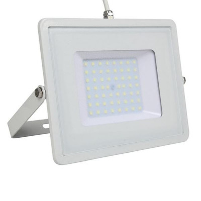Lampada Led Faro 50W Proiettore Smd Samsung Chip Corpo Bianco 300K (21409)