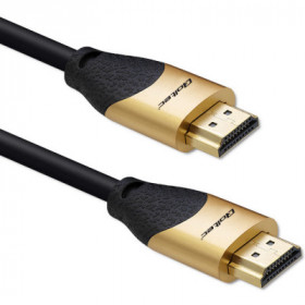 Qoltec HDMI v2.1 Cable Ultra high speed 8K | 60Hz | 26AWG | GOLD | 5m