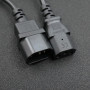 Qoltec Power extension cable for UPS | IEC C13/C14 | 3x0.75mm² | 1m