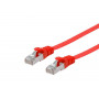 Equip 607627 cavo di rete Rosso 0,5 m Cat6a U FTP (STP)