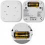 Qoltec Certified wireless smoke detector with battery | Tuya | Wi-fi |  sensor service life 10 years | alarm 85dB | LED