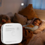 Qoltec Certified wireless smoke detector with battery | Tuya | Wi-fi |  sensor service life 10 years | alarm 85dB | LED