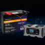 Qoltec Intelligent microprocessor charger 12V 10A | Rectifier with repair function for AGM GEL LiFePO4 battery | LCD
