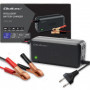 Qoltec Intelligent microprocessor charger 12V 5A | Rectifier for AGM GEL SLA battery | 6 - stage charging