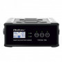 Qoltec Intelligent microprocessor charger 12V 24V 25A | Rectifier with repair function for AGM GEL SLA battery | LCD