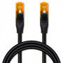 Qoltec UTP Patchcord Cable | CAT6 | 2 x RJ-45 | High speed 1Gb/s | Gold - plated contacts | 30m | Black