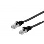 Equip 607691 cavo di rete Nero 2 m Cat6a U FTP (STP)