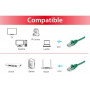 Equip 625440 cavo di rete Verde 1 m Cat6 U UTP (UTP)