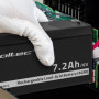 Qoltec AGM battery | 6V | 7.2 Ah | Maintenance-free | Efficient| LongLife | for toys, vehicles